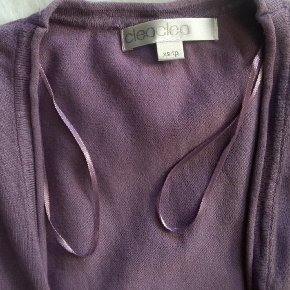 CLEO Cardigan S Mauve - Picture 2 of 12